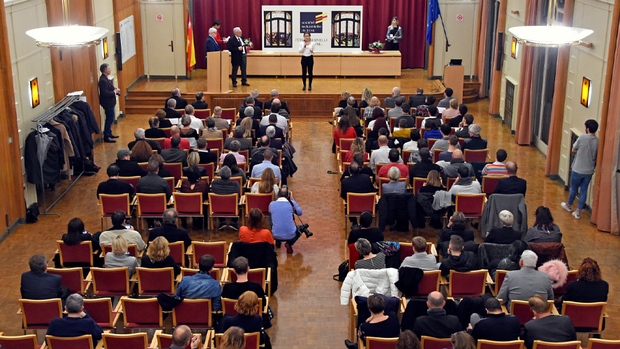 Remise des prix de 2019 dans le salon d'honneur de la Faculté de droit de Nancy